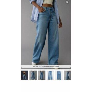 American Eagle Outfitters Wide Leg Jeans